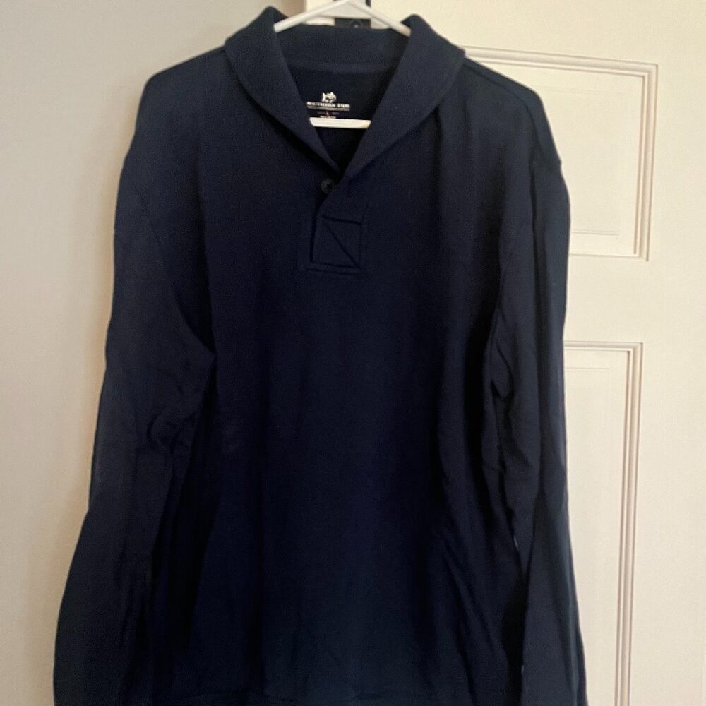Southern Tide Mens Pullover- Navy
